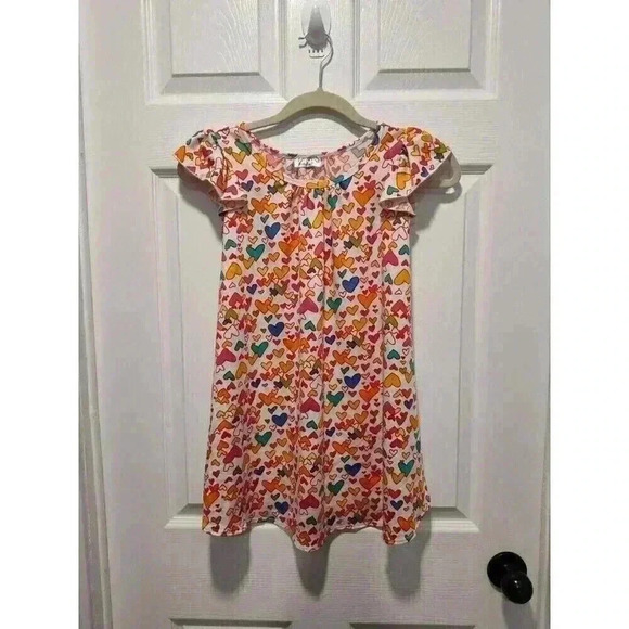 Dot Dot Smile Heart Dress‎ 5/6 Made in the USA - Picture 1 of 5